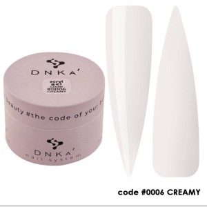 DNKa Аcryl Gel, 30 ml №0006 Creamy DNKa Аcryl Gel, 30 ml №0006 Creamy